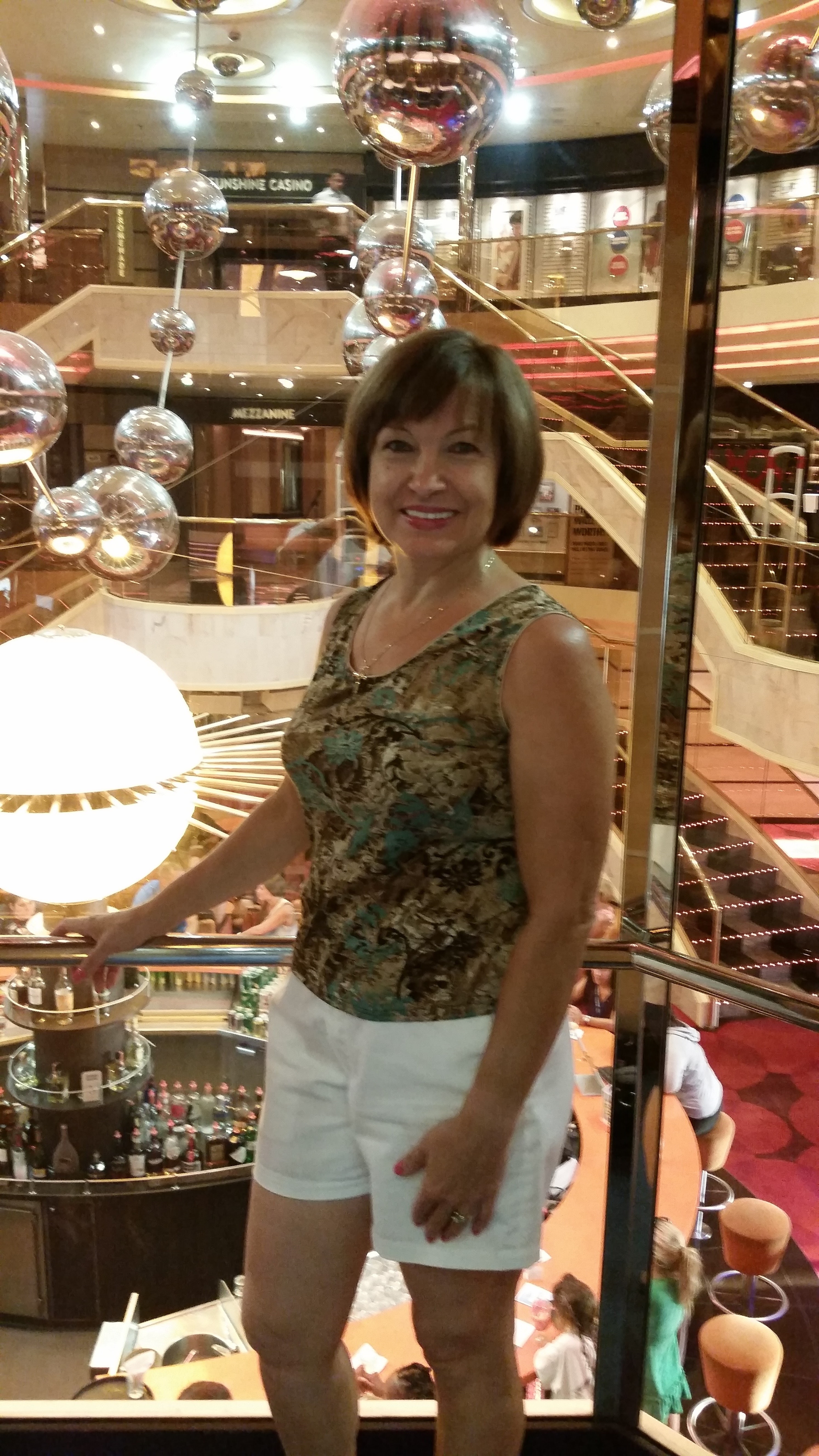 Yes That's The Stern of Luda On Aqualide In Grand Turk Island