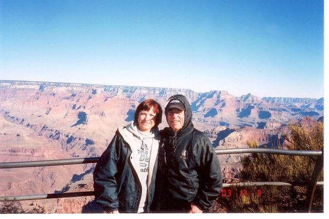 Luda And Fred At Grand Canyon